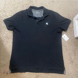 Express Black Polo Shirt